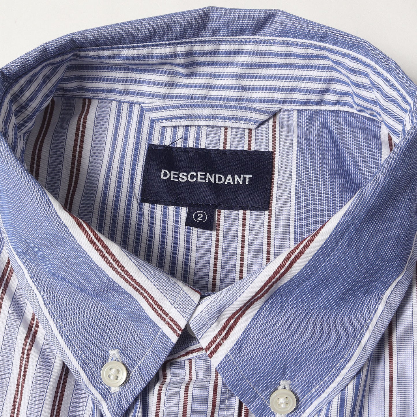 21AW マルチストライプ ボタンダウンシャツ(HYANNIS MULTI STRIPE B.D. LS SHIRT)