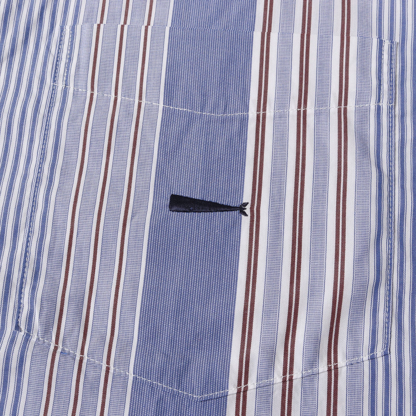 21AW マルチストライプ ボタンダウンシャツ(HYANNIS MULTI STRIPE B.D. LS SHIRT)