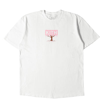 KITH TREATS 桜 花見 BOXロゴ Tシャツ(HANAMI Capsule)