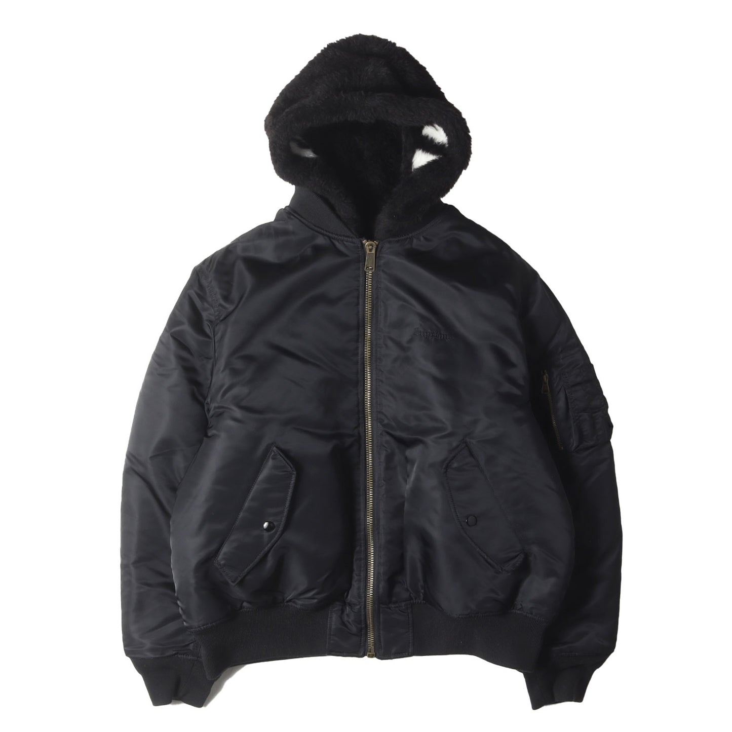 22AW フェイクファー リバーシブル MA-1 フライトジャケット(Faux Fur Reversible MA-1)