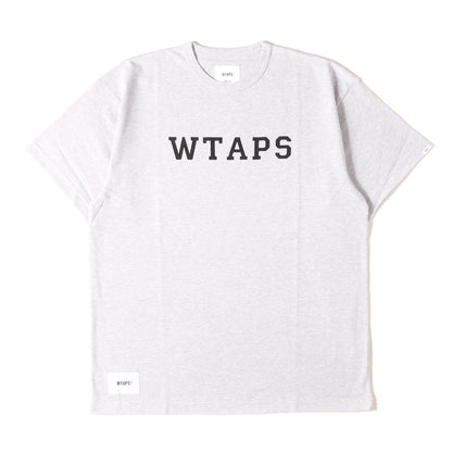 24SS アップリケロゴ Tシャツ(ACADEMY / SS / COTTON. COLLEGE)