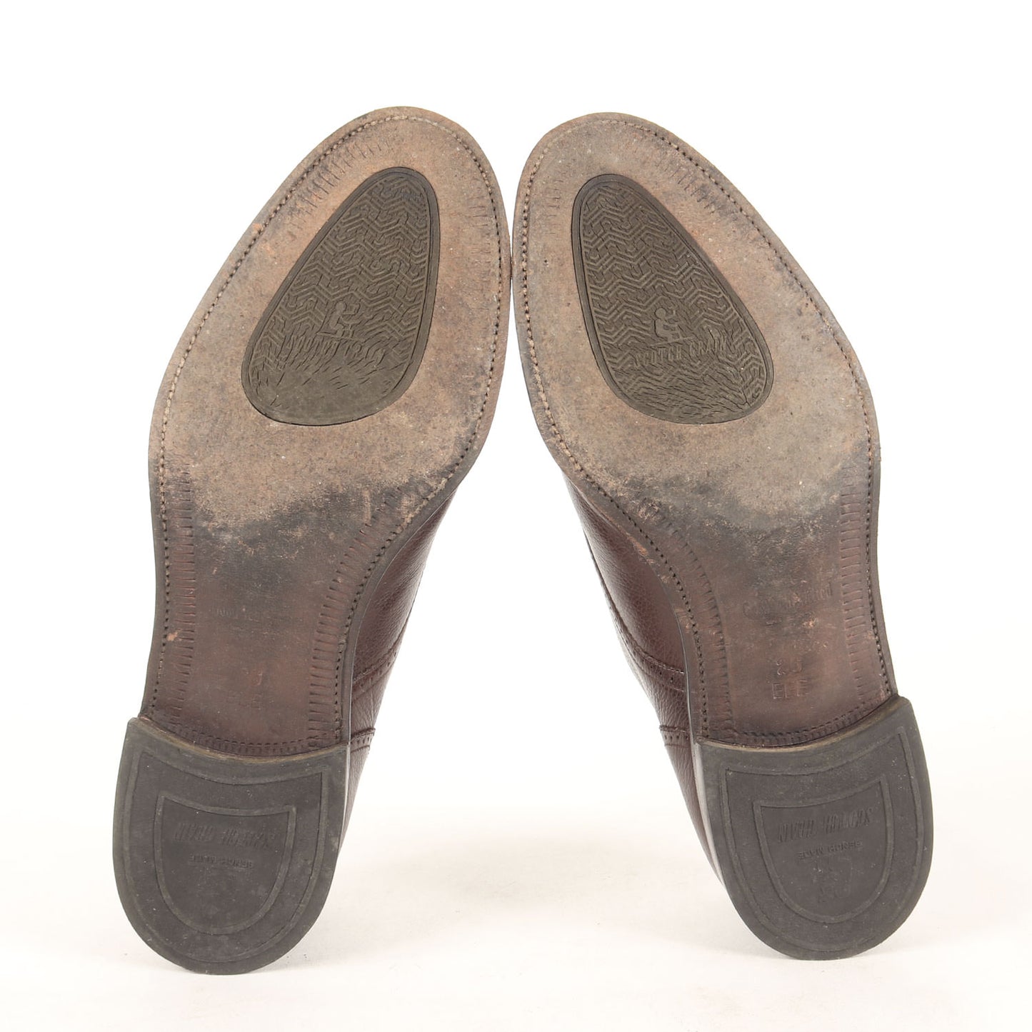 90s グレインレザー 外羽根 レザーシューズ