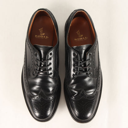 ロングウイングチップ レザー シューズ(2589 / 676)