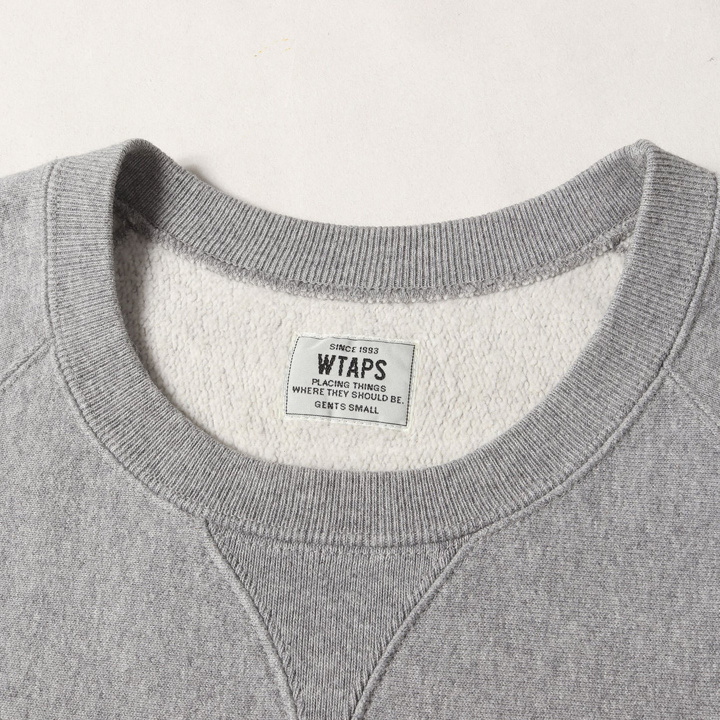 カレッジロゴ リバースウィーブ スウェット(DESIGN CREW NECK 02)