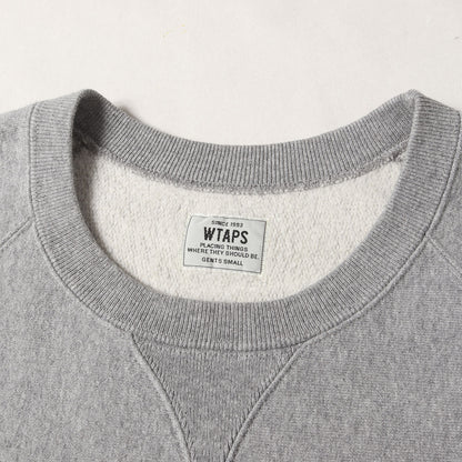 カレッジロゴ リバースウィーブ スウェット(DESIGN CREW NECK 02)