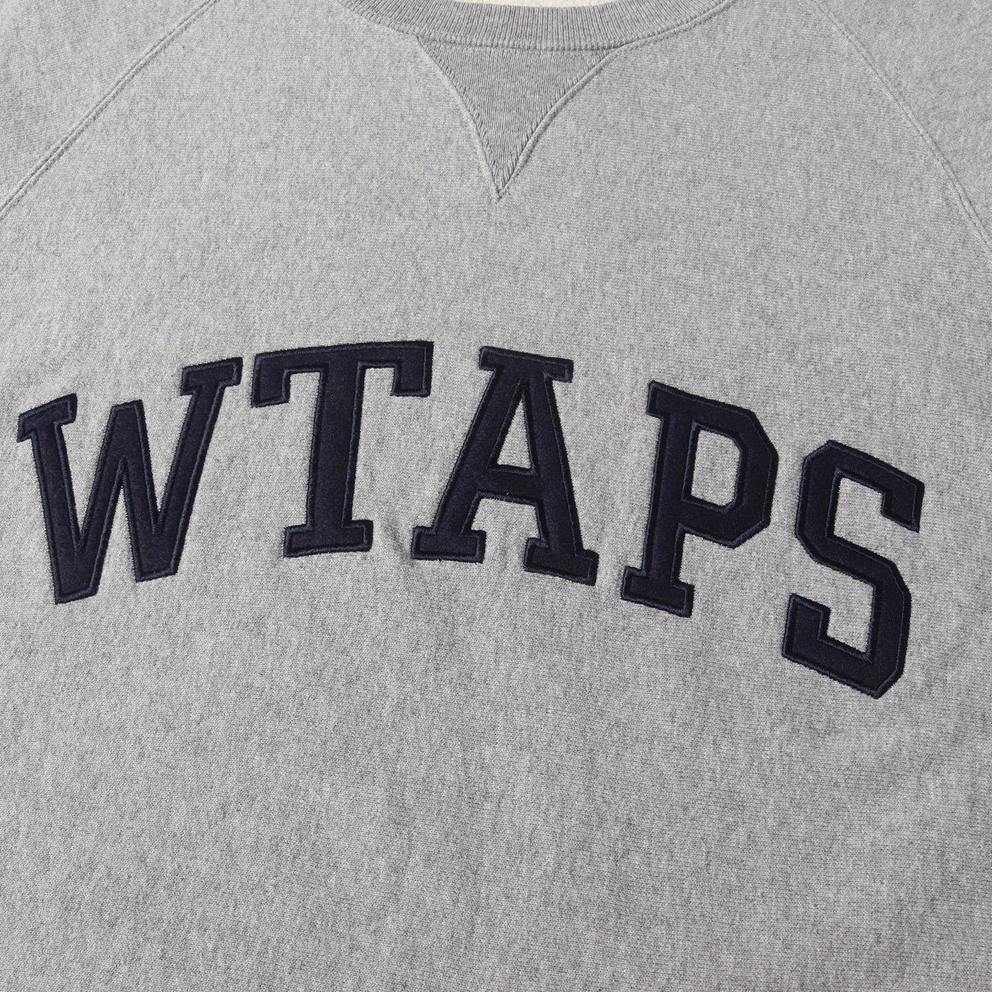 カレッジロゴ リバースウィーブ スウェット(DESIGN CREW NECK 02)