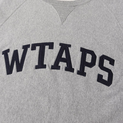 カレッジロゴ リバースウィーブ スウェット(DESIGN CREW NECK 02)