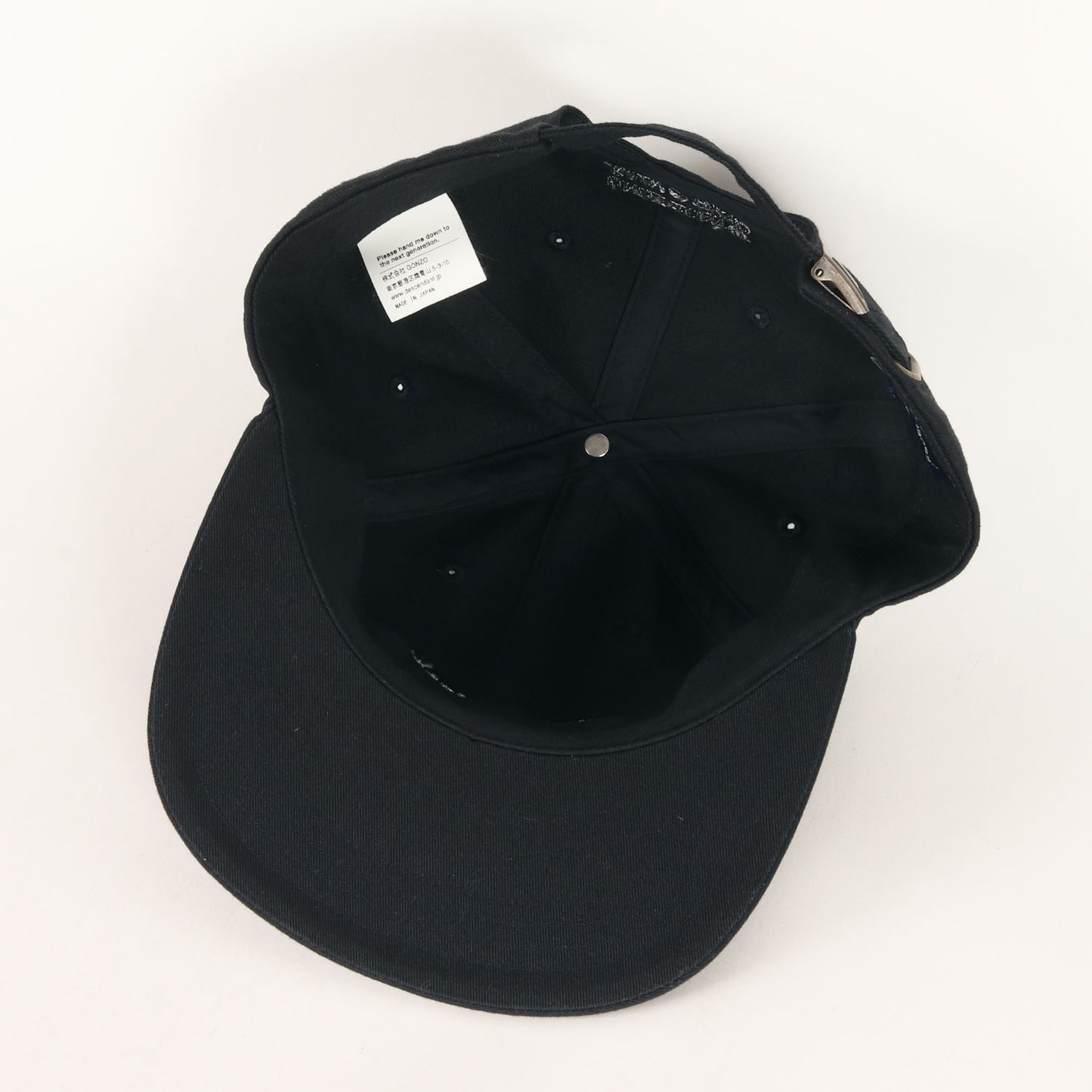 23SS ブランドロゴ 6パネルキャップ(HORIZON 6PANEL)