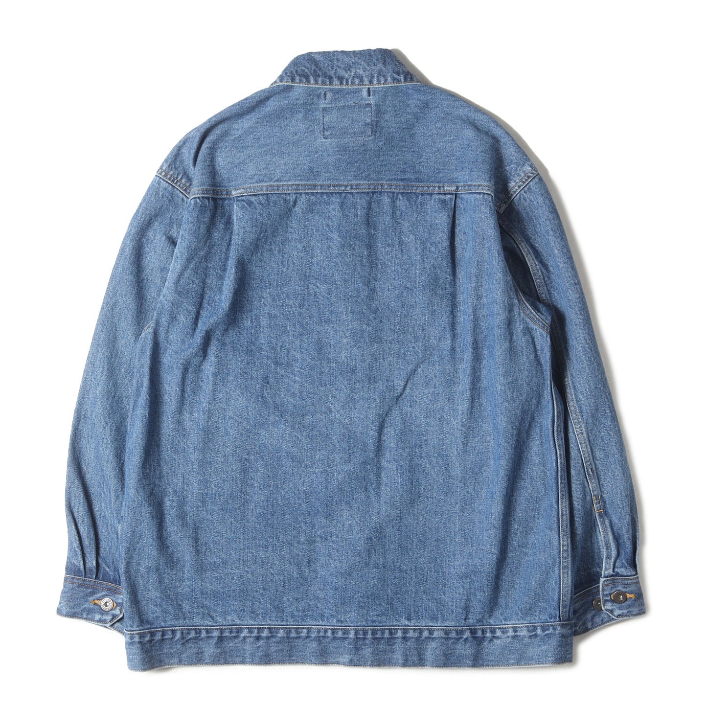 23AW ストーンバイオブリーチ加工 ワーク デニムジャケット(DADDY / JACKET / COTTON. DENIM)