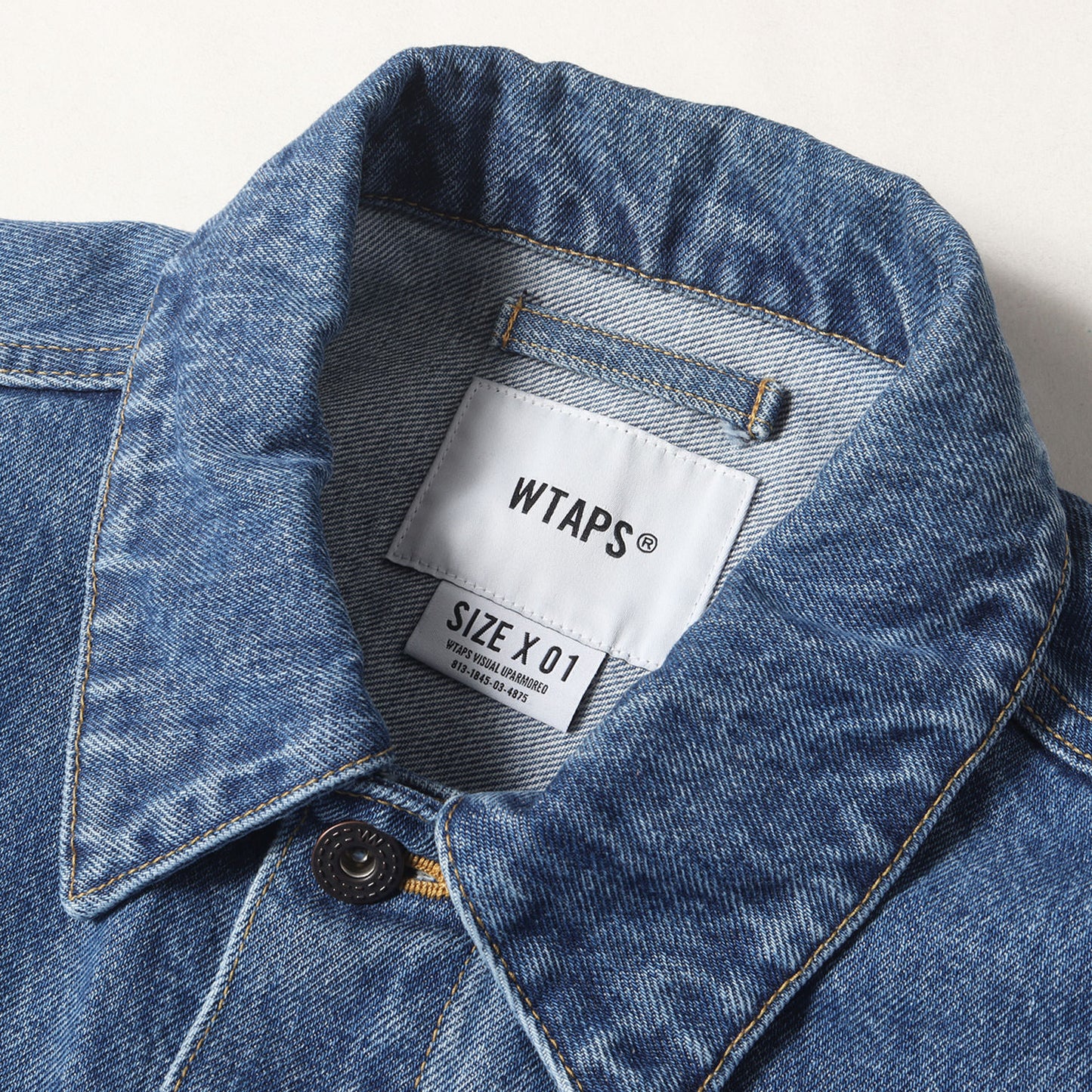 23AW ストーンバイオブリーチ加工 ワーク デニムジャケット(DADDY / JACKET / COTTON. DENIM)