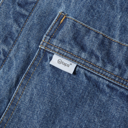 23AW ストーンバイオブリーチ加工 ワーク デニムジャケット(DADDY / JACKET / COTTON. DENIM)