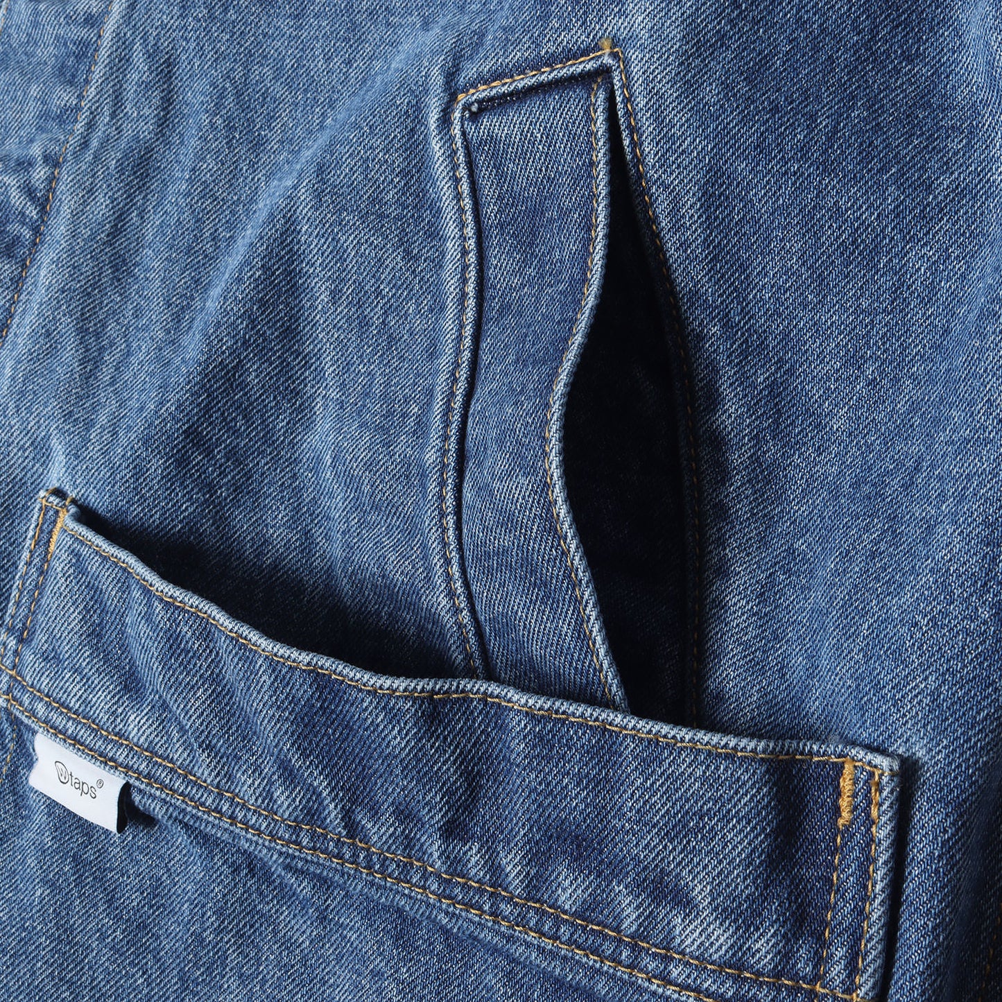 23AW ストーンバイオブリーチ加工 ワーク デニムジャケット(DADDY / JACKET / COTTON. DENIM)
