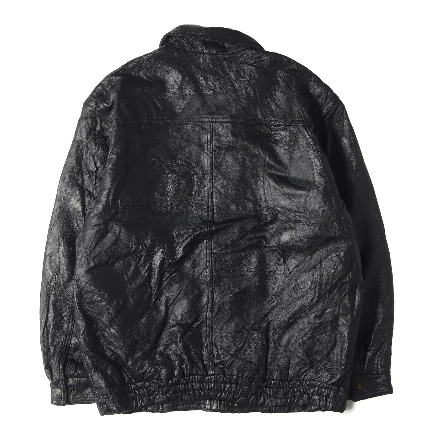 90s パッチワーク レザー ジャケット Napoline Leather Outfitters