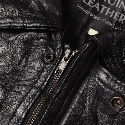 90s パッチワーク レザー ジャケット Napoline Leather Outfitters