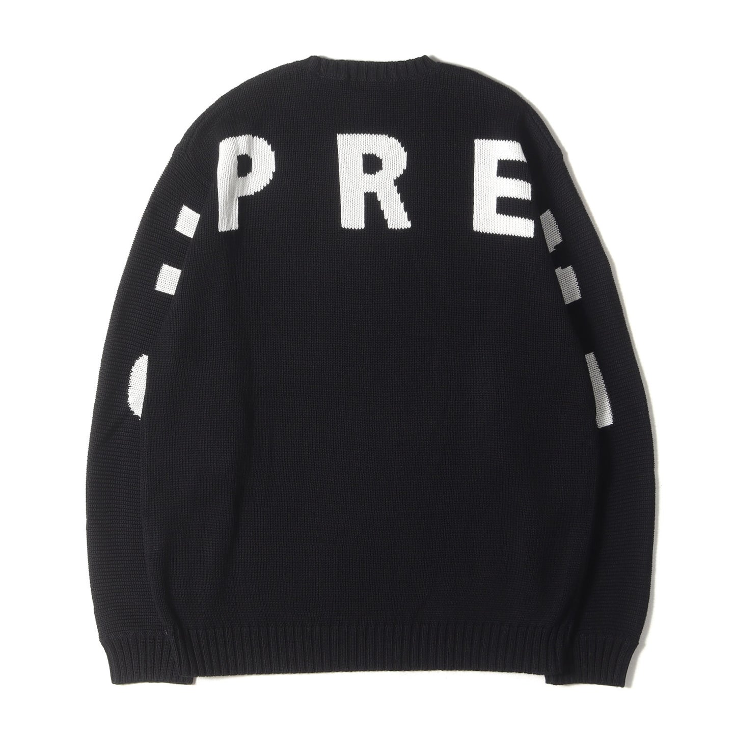 バックロゴ コットンニット セーター(Back Logo Sweater)