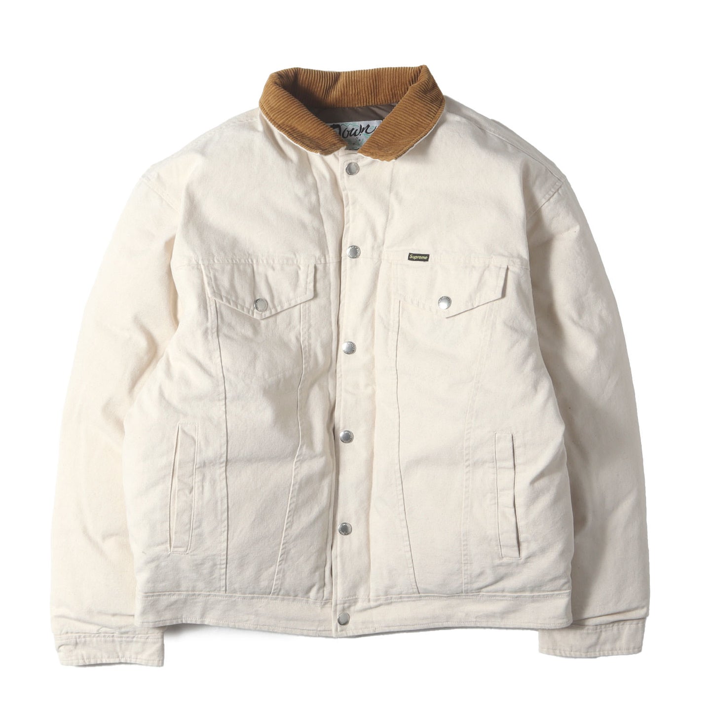 22AW ×Schott キャンバス ダウン トラッカージャケット(Canvas Down Trucker Jacket)