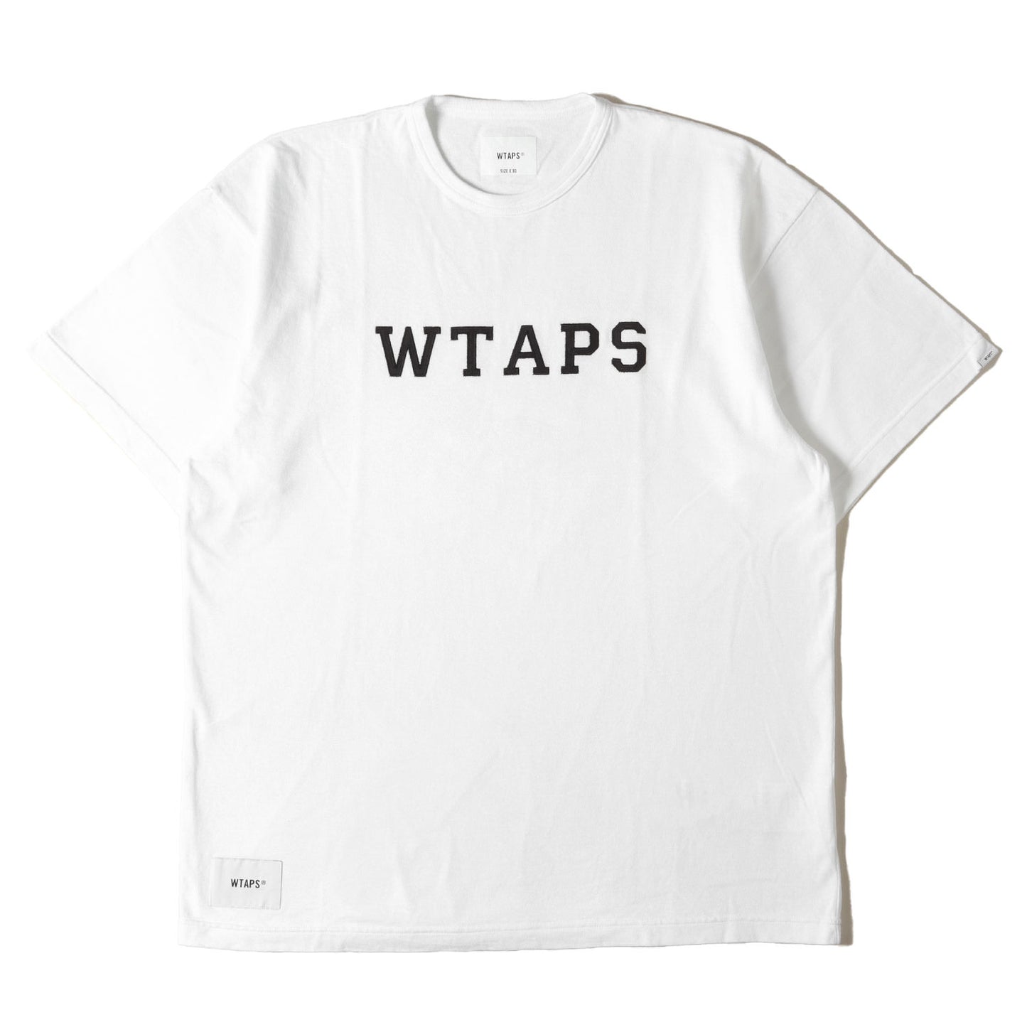 24SS アップリケロゴ Tシャツ(ACADEMY / SS / COTTON. COLLEGE)