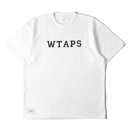 24SS アップリケロゴ Tシャツ(ACADEMY / SS / COTTON. COLLEGE)