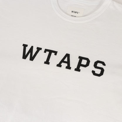 24SS アップリケロゴ Tシャツ(ACADEMY / SS / COTTON. COLLEGE)