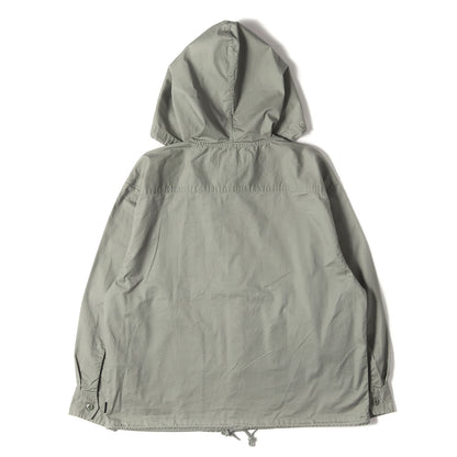 24AW フード付き ストレッチツイル シャツ(HOODED SHIRT LS)