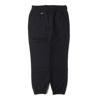 23AW ストレッチ ウールツイル イージーパンツ(STRETCH WOOL HEM SHIRRING STANDARD EASY PANTS)