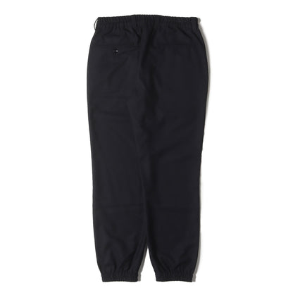 23AW ストレッチ ウールツイル イージーパンツ(STRETCH WOOL HEM SHIRRING STANDARD EASY PANTS)