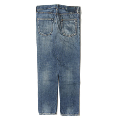 ヴィンテージ加工 スリム デニムパンツ(SOCIAL SCULPTURE DENIM 04 D9)