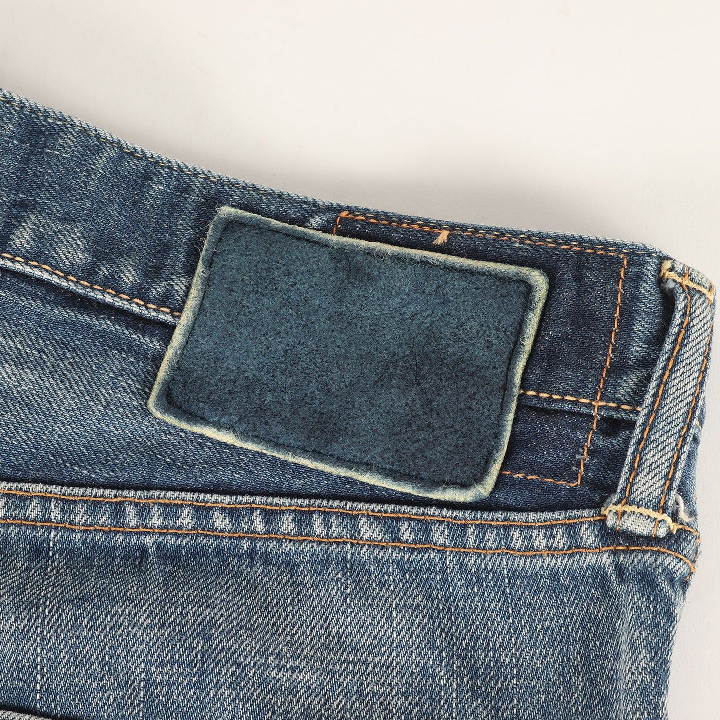 ヴィンテージ加工 スリム デニムパンツ(SOCIAL SCULPTURE DENIM 04 D9)