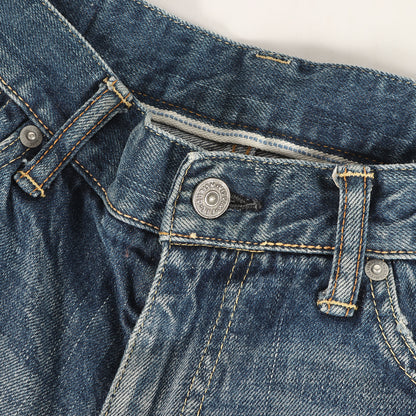 ヴィンテージ加工 スリム デニムパンツ(SOCIAL SCULPTURE DENIM 04 D9)