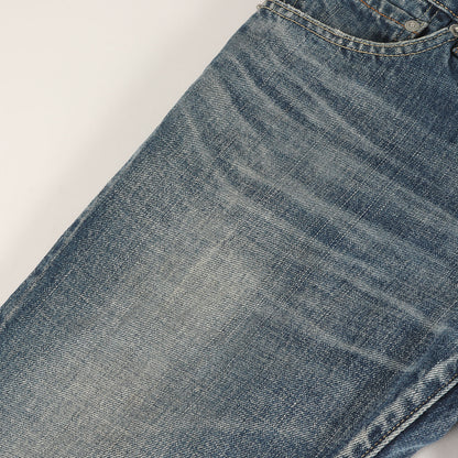 ヴィンテージ加工 スリム デニムパンツ(SOCIAL SCULPTURE DENIM 04 D9)