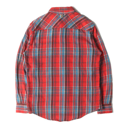 00s ブラックエルク チェック ヘビー フランネルシャツ(BLACK ELK FLANNEL)