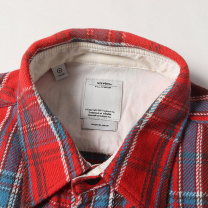 00s ブラックエルク チェック ヘビー フランネルシャツ(BLACK ELK FLANNEL)