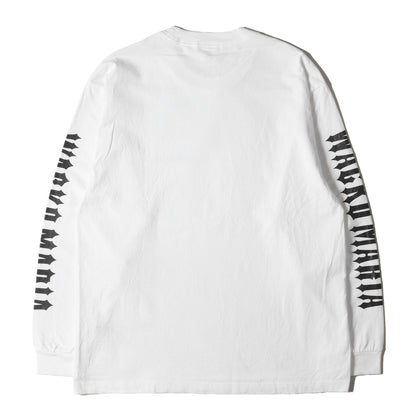 25SS ウォッシュ加工 ブランドロゴ ロングスリーブ Tシャツ(WASHED HEAVY WEIGHT LONG SLEEVE T-SHIRT)