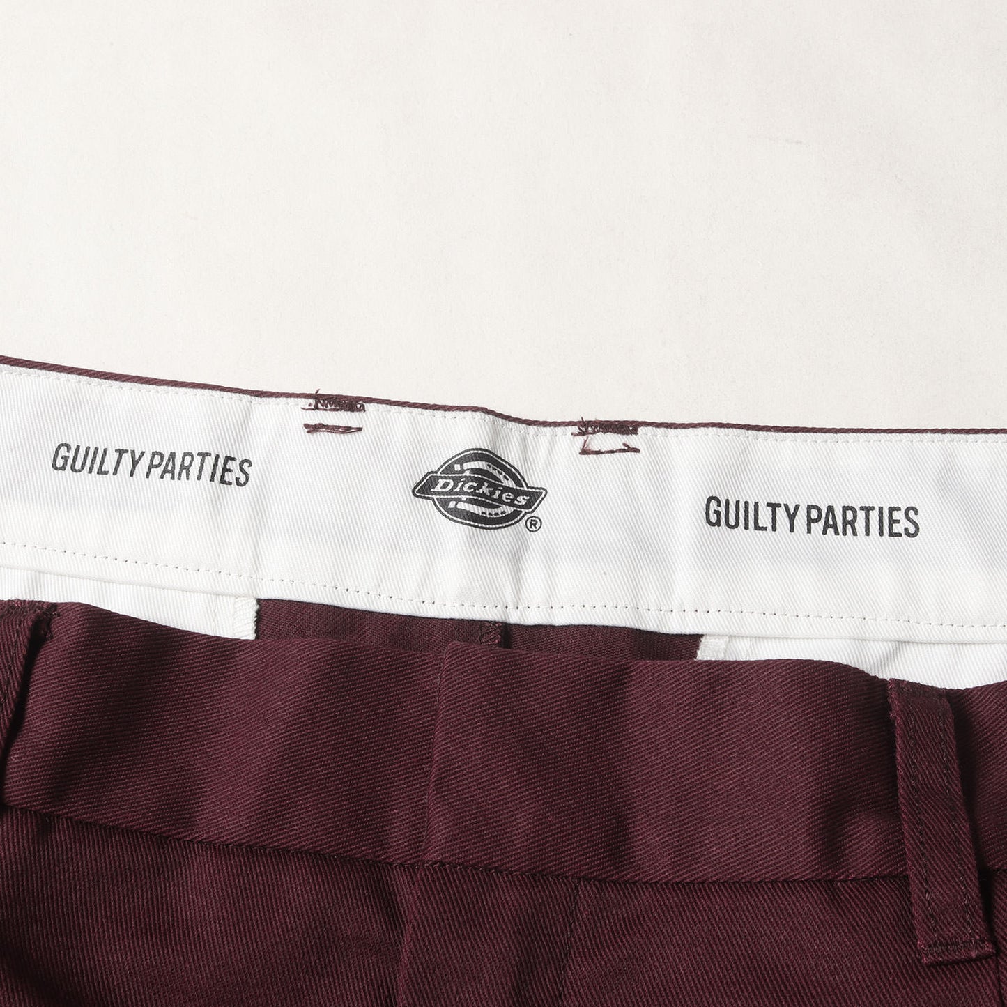 25SS ×Dickies T/Cツイル 1タック ワーク チノパンツ(PLEATED TROUSERS)