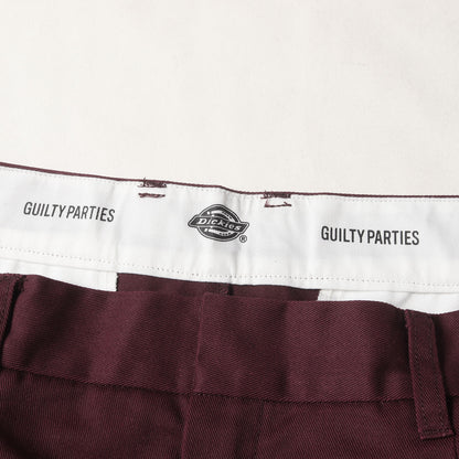 25SS ×Dickies T/Cツイル 1タック ワーク チノパンツ(PLEATED TROUSERS)