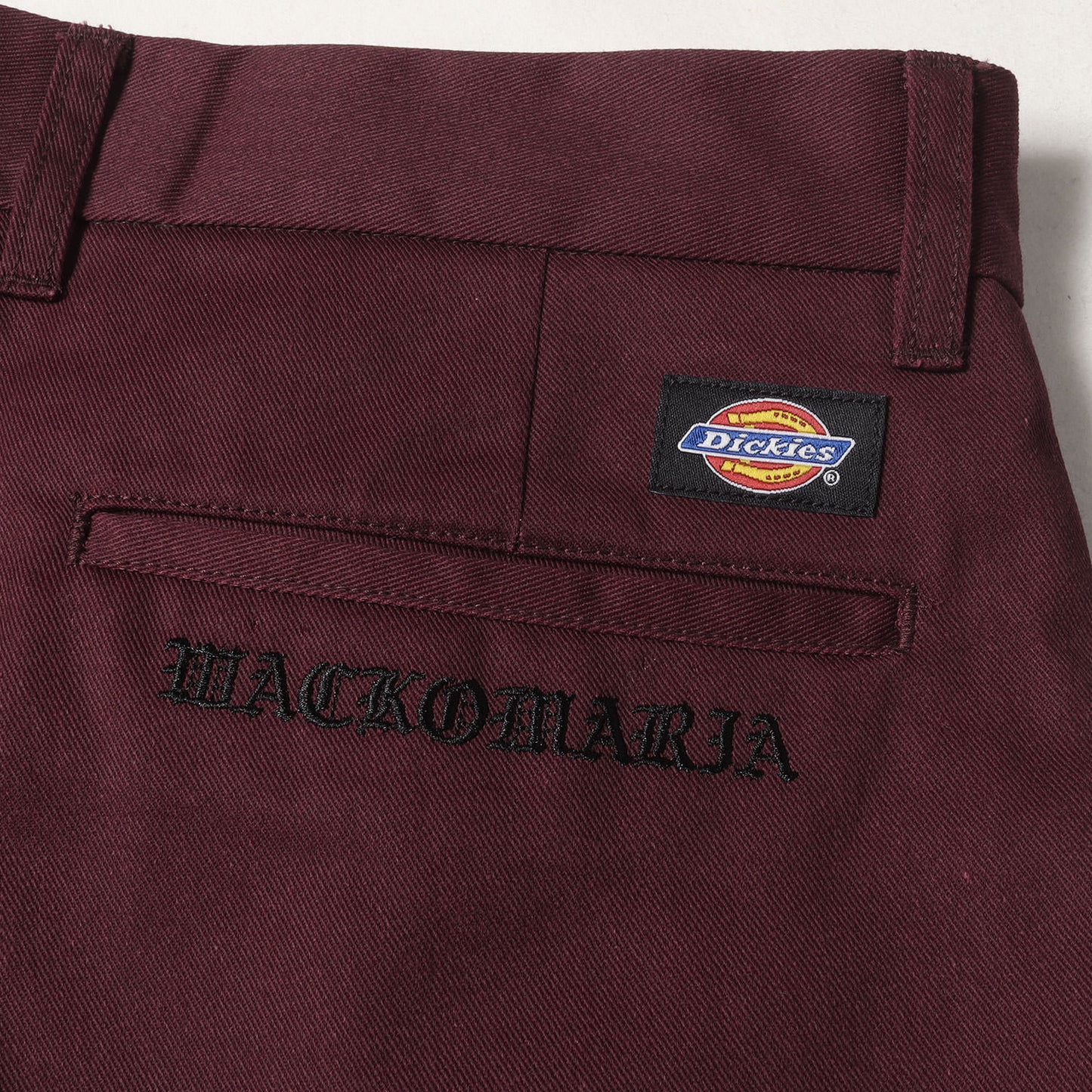 25SS ×Dickies T/Cツイル 1タック ワーク チノパンツ(PLEATED TROUSERS)