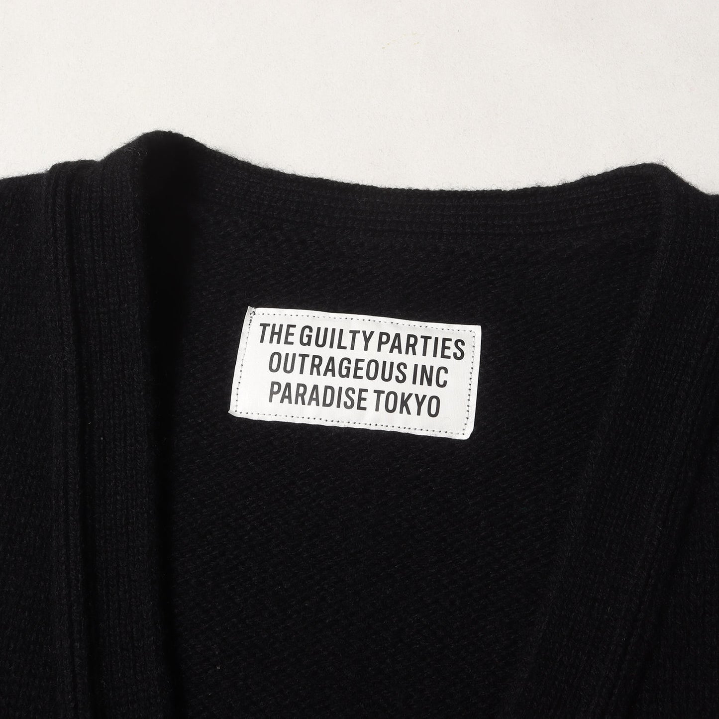 23AW ロゴ刺繍 クラシック ニットカーディガン(CLASSIC KNIT CARDIGAN)