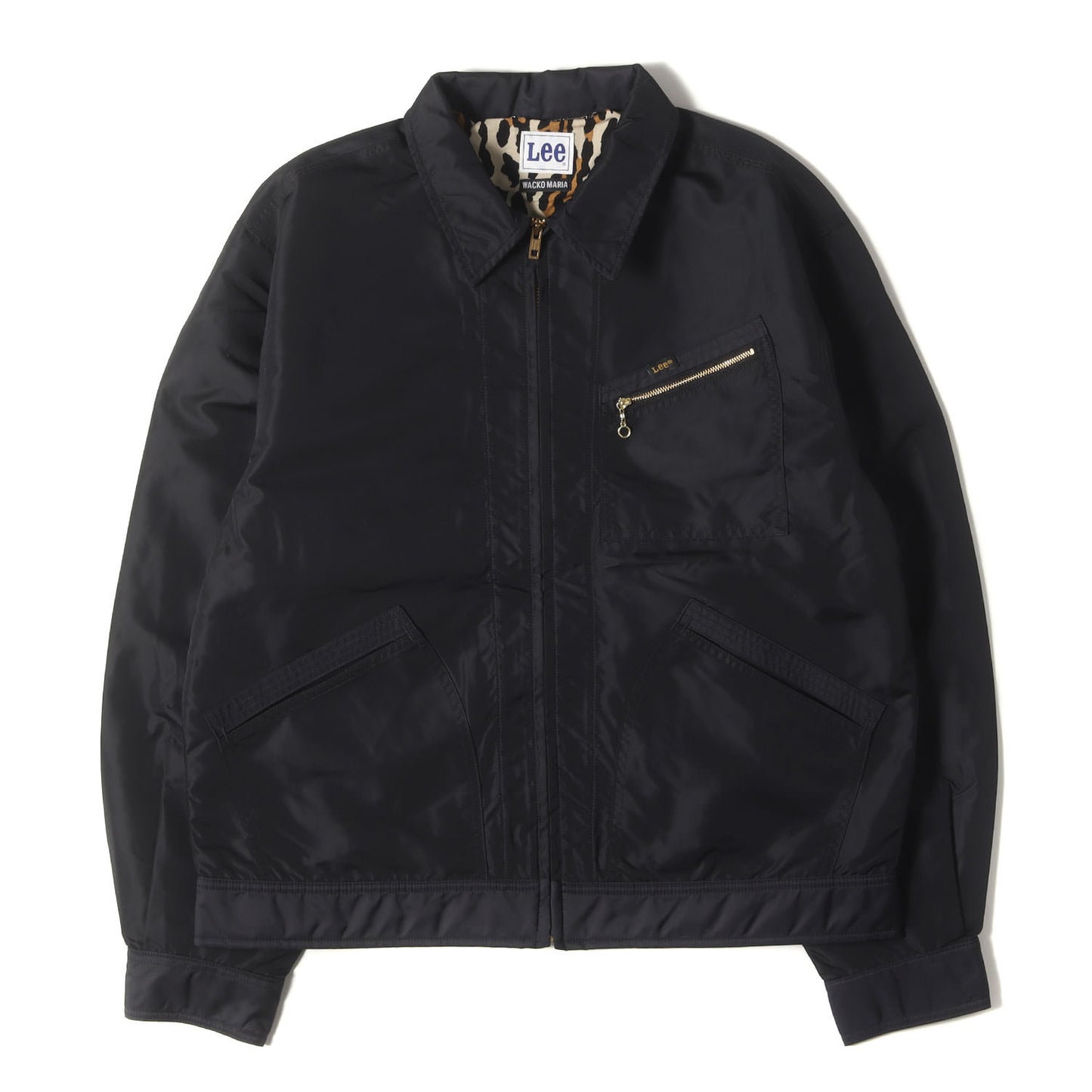 25SS ×Lee 裏地レオパード柄 ワークジャケット(NYLON 91-B JACKET)