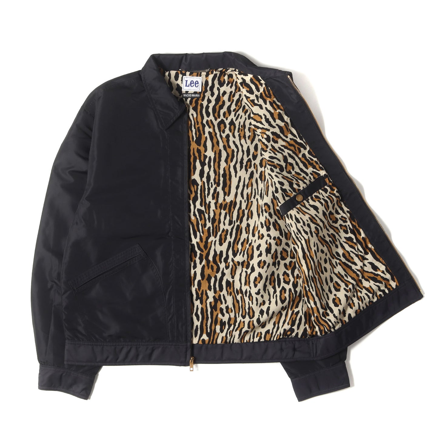 25SS ×Lee 裏地レオパード柄 ワークジャケット(NYLON 91-B JACKET)