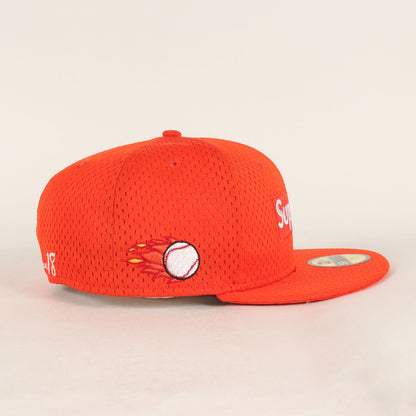 ×NEW ERA BOXロゴ メッシュ ベースボールキャップ(Mesh Box Logo New Era)