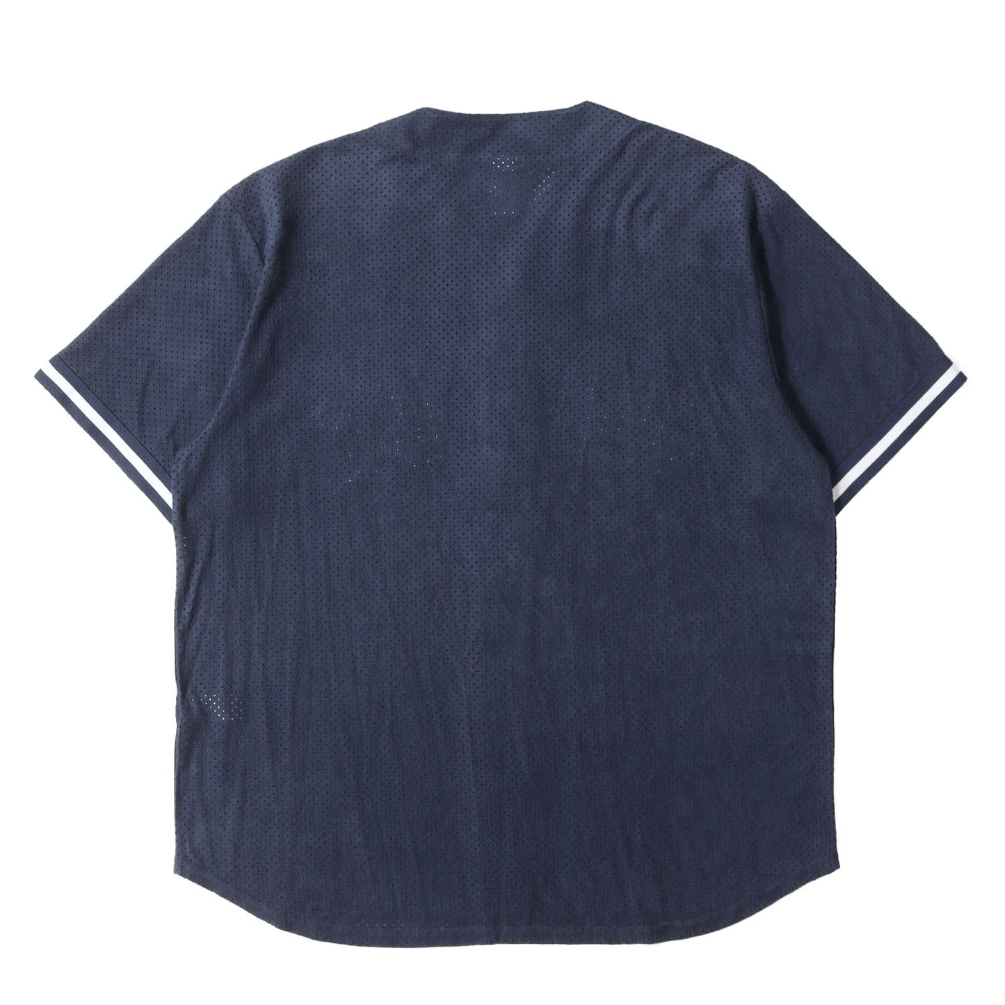 24SS ウルトラスウェード メッシュ ベースボールシャツ(Ultrasuede Mesh Baseball Jersey)
