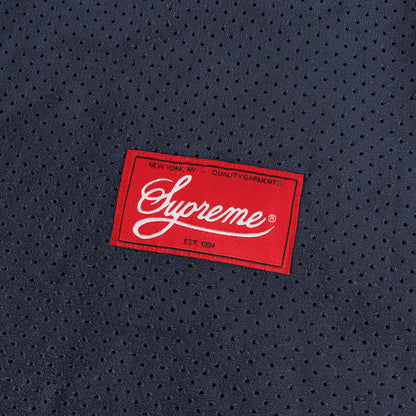 24SS ウルトラスウェード メッシュ ベースボールシャツ(Ultrasuede Mesh Baseball Jersey)