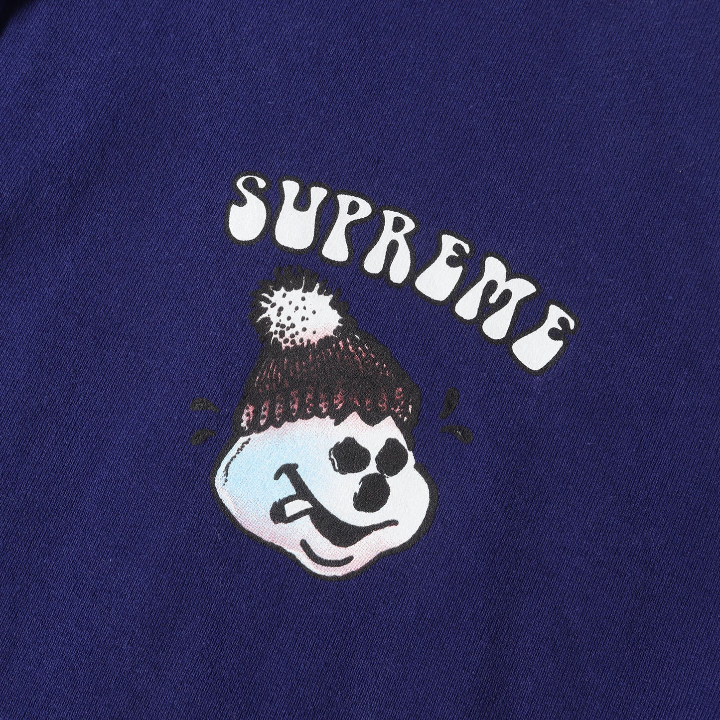 21AW スノーマン グラフィック スウェットパーカー(Snowman Hooded Sweatshirt)