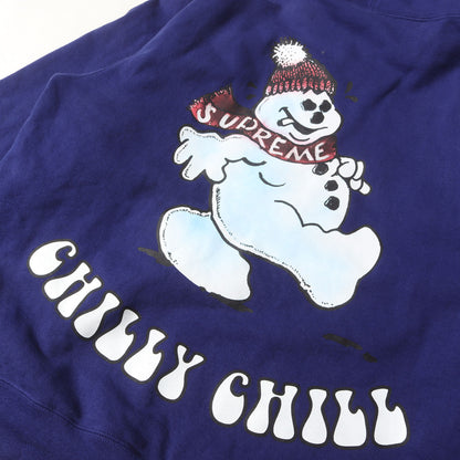 21AW スノーマン グラフィック スウェットパーカー(Snowman Hooded Sweatshirt)
