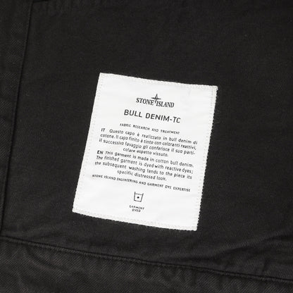 23AW ×STONE ISLAND バックロゴ デニム トラッカージャケット(Denim Trucker Jacket)