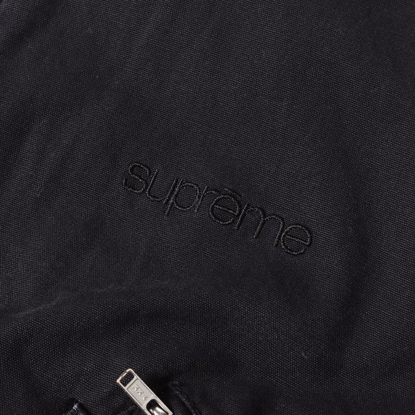 24AW 襟レザー 裏地キルティング ワーク ジャケット(Leather Collar Utility Jacket)