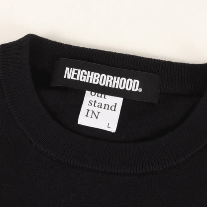 25AW ×out stand IN グラフィック ニット セーター(CREWNECK SWEATER)