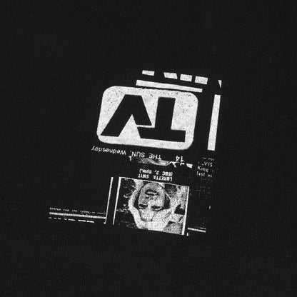 25AW ×out stand IN グラフィック ニット セーター(CREWNECK SWEATER)