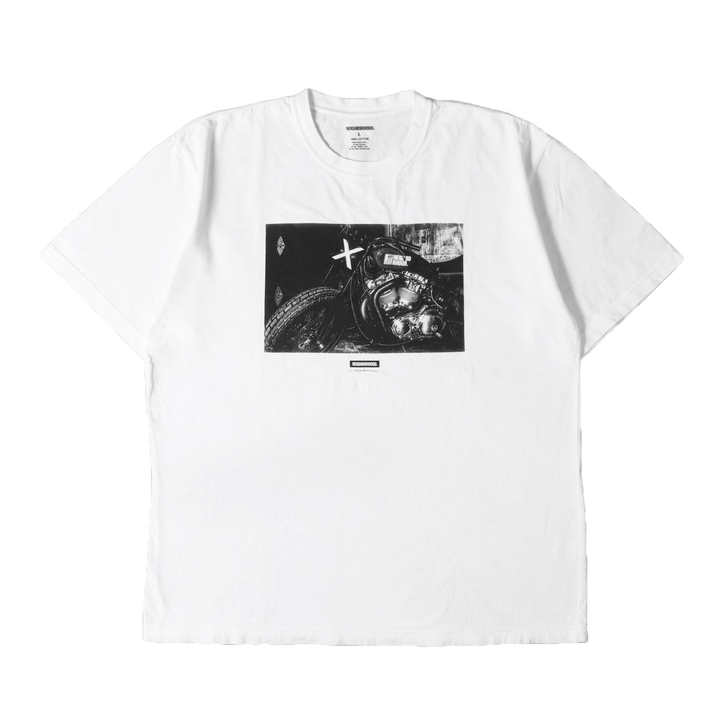 25SS ×長濱治 フォト グラフィック Tシャツ