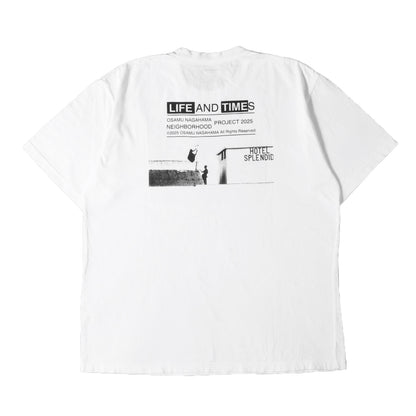 25SS ×長濱治 フォト グラフィック Tシャツ